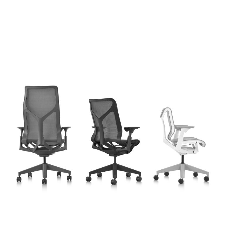 Cosm bureaustoelen Herman Miller in 3 verschillende maten