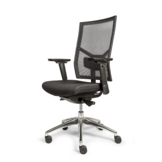 Comfortabele bureaustoel met in hoogte verstelbare rug