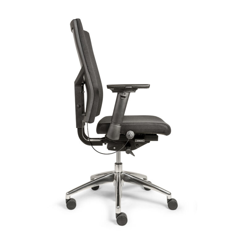 DKI bureaustoel met vele verstelmogelijkheden en een hoog zitcomfort