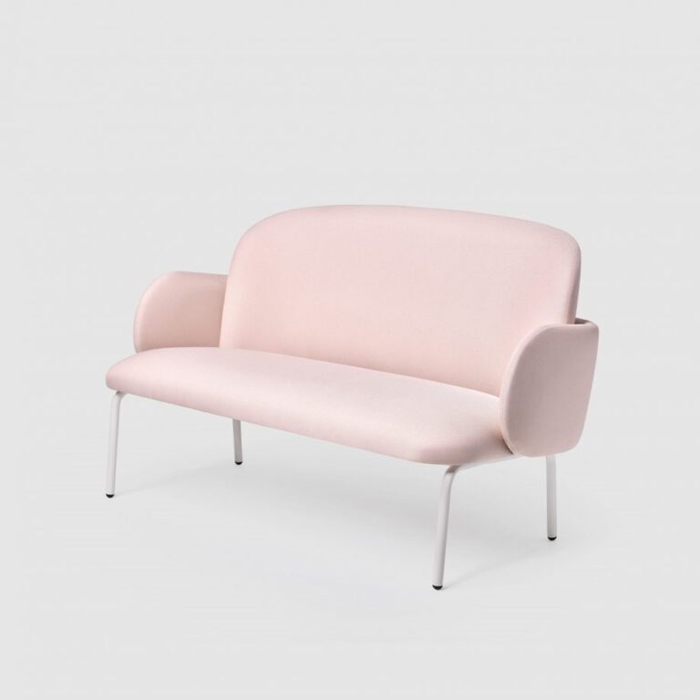 Puik Dost-Sofa Pink Metaal